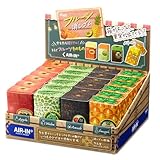 プラス 消しゴム エアイン フルーツ消しゴム アボカド パイン リンゴ メロン アソートBOX 24個入り ER-0311-DP 36723