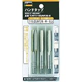 TRUSCO(トラスコ) ハンドタップ ユニファイねじ用・SKS 3/8UNF24 セット T-HT3/8UNF24-S