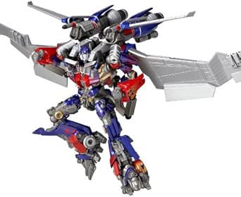 特撮リボルテック040 トランスフォーマー ダークサイドムーン ジェットウィング装備 オプティマスプライム ノンスケール ABS&amp;PVC製 塗装済み アクションフィギュア