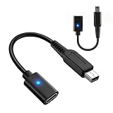 For 3DS/3DSLL/New3DS/2DS/NDSi対応 Type-C to 任天堂充電変換ケーブル 10cm 安全充電 ニンテンドー携帯機 プラグアンドプレイ​ 携帯便利 互換品 充電コード