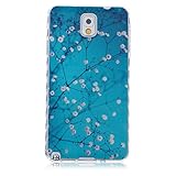 UNEXTATI Galaxy Note 3 対応 ケース 衝撃吸収 高品質 TPU ハード カバー 超薄型 液晶保護 脱着簡単 Samsung Galaxy Note3用 Cover (ブルー #1