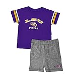Infants NCAA LSU Tigers Tシャツ&ショーツコンボセット（チームカラー）