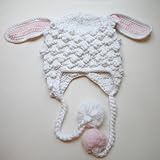 Huggalugs　耳付き羊さん・ポンポンニット帽（Lambkin Beanie Hat）