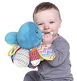 Nuby Ollie Activity Plush Toy, Octopus [並行輸入品]