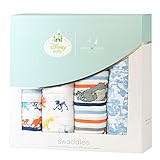 エイデンアンドアネイ ディズニー おくるみ ベビー ギフト 出産祝い 4枚セット ブランケット (カラー：the jungle book)　DISN101 Aden+Anais [並行輸入品]