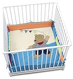 Sterntaler Playpen Pad (100 x 100 cm, Ben The Bear) by Sterntaler