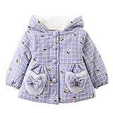 Kukiwa長袖、厚手のチェッカー 長いコート女の子コートおしゃれ 子供服 ベビー服冬 長袖秋冬防寒着 厚手 ジャケット子供 赤ちゃん服 キッズこーと女の子 暖かい出産祝い プレゼント イベント パー