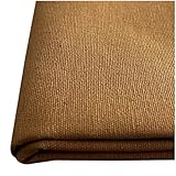 nunozuki 日本製 薄手綿麻キャンバス コットン85％リネン15％ コットンリネン 生地(生地幅110cm×50cm 【48】ココナッツブラウン) 商用利用可 770