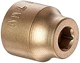 Ampco Safety Tools SS-3/8D7MM Socket Standard Non-Sparking Non-Magnetic Corrosion Resistant 3/8 Driv