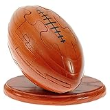 SODIAL ラグビーボール3Dジグソーパズル　 大人と子供適用:メンズレディースノベルティギフト