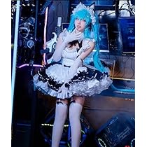 Amazon.co.jp: [XINQPJSKL] 勝利の女神:NIKKE プリバティ メイド服  