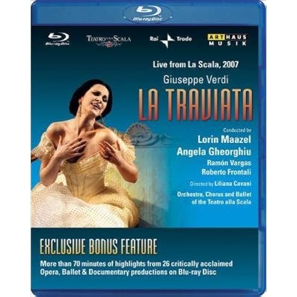 Amazon.co.jp: ヴェルディ：歌劇《椿姫》[Blu-ray Disc, 日本語