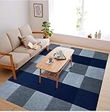 FUNHOO ジョイントマット 【グレー濃/淡+ブレー 30*30cm30枚（約1.6畳）】タイルカーペット ずれない 防音 洗えるカーペッ