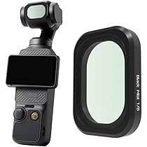 美品 DJI Osmo Pocket 3 クリエイターコンボ+ミストフィルター Amazon | IZEAFH ブラックミストフィルター NDフィルターセット