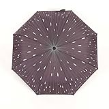 biutefang Umbrellas傘自動傘ビジネス傘木製ハンドル折り畳み傘60 x 104 cm 6933322207618