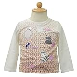 [ベビーディオール] Baby Dior 長袖Tシャツ CD-0256IV 24Mサイズ