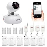 Toguard Wireless Security IP Camera Kit WIFI PTZ Night Visioin Home Security Surveillance Alarm Syst