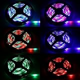 B2ocled 12V DC Flexible LED Strip Lights 16.4ft/5m LED Light Strips300 Units 2835 LEDs Waterproof Li