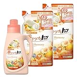【まとめ買い】香りつづくトップ Sweet Harmony(スウィートハーモニー) 本体850g＋詰替500g×2個セット