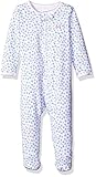 カーターズ Carter's ロンパース カバーオール 長袖 足つき 女の子 綿100% 春秋 Coton Zip-Up Sleep & Play 9M (67-72cm) [並行輸入品]