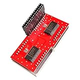 Fenteer LED　ディスプレイモジュール　DIY　長寿命　Arduino用　64個LED　赤色　