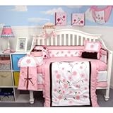 13 Piece Dragonflies Garden Baby Crib Nursery Bedding Set by SoHo Designs [並行輸入品]