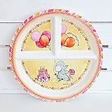 Baby Cie Dani Celebrer闘牛士のJourneeラウンドTextured Sectionedプレートby Baby Cie Dani