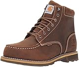 Carhartt メンズ Carhartt Men's 6" Lug Bottom Moc Soft Toe CMW6197 カラー: ブラウン