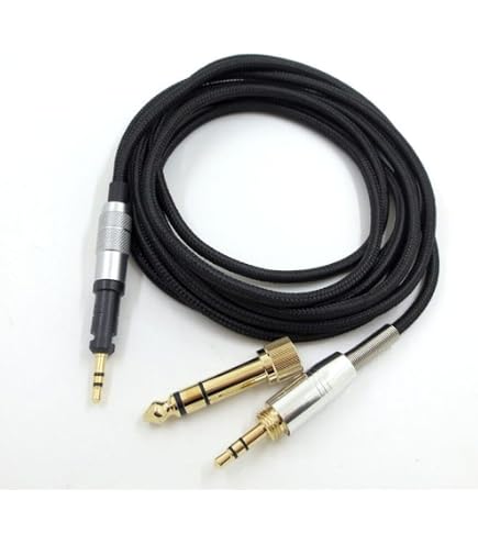 Amazon | ATH-M40x ATH-M50x ATH-M70x 対応 交換用 ヘッドホンケーブル