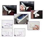 Magnetic Drawer and Cupboard Lock (8 Locks + 2 Keys) by Grendle