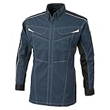 CO-COS コーコス 消臭・ストレッチ 長袖シャツ(春夏用) A-2078 31 インディゴ SS