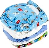 Kushies Reusable Ultra-lite Diapers for Infants, Boy by Kushies