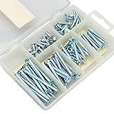 Coolshare 100 個入り 釘 詰め合わせセット 自宅用 釘パネル 石膏用