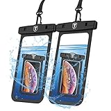 Njjex 防水携帯電話ポーチ [2個パック] 携帯電話ドライバッグケース Samsung Galaxy Note 20 Ultra S22 Ultra S21 Plus S20 S10 S9 A03S A13 A21 A71 A02S A12 A32 A42 A52 A71 iPhone 13 Pro Max 12用 11 Xs X。 r 8 7