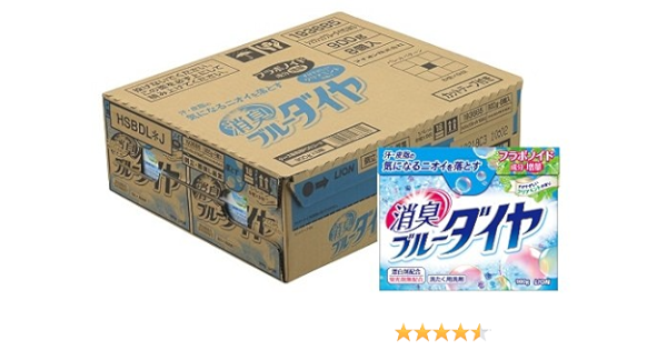 Amazon ケース販売 消臭ブルーダイヤ 洗濯洗剤 粉末 0 9kg 8個 ブルーダイヤ 粉末洗剤