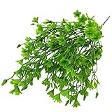 Dovewill 造花　観葉植物　ブーケ　全3色選択　人工葉　装飾用　インテイア　オフィス　イベント　 - 緑