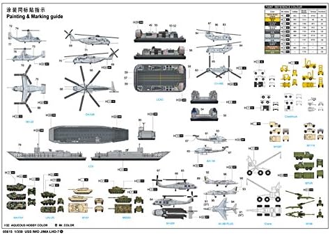 トランペッター 1/350 米海軍強襲揚陸艦 LHD-7 イオー ジマ プラモデル[並行輸入品]