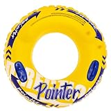 インフレータブル 浮き輪, ブルー・イエロー カラーバリエーション, 90-120サイズ (イエロー, 100#)