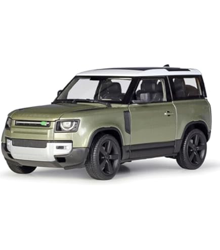 Amazon | Dorlop1/18 ランドローバーディフェンダー110シルバーグレー