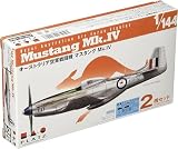 プラッツ 1/144 オーストラリア空軍 戦闘機 マスタングMk.IV 2機セット プラモデル PDR-28