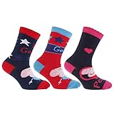 ベビー・キッズ・子供 ガールズ ペッパピッグ ソックスセット 靴下セット (3足組) 女の子 (27-31 EUR(5-7歳)) (デザイン2)