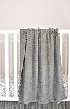 Ruffle Baby Blanket for Baby Girl 43 Many Colors Available - Great Swaddling, Crib, and Receiving Bl