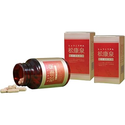 Amazon.co.jp: 松康泉(しょうこうせん) 100粒入 : 食品・飲料・お酒