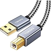 TEKERA USB Printer Cable, 1.5 metres Scanner Cable USB Printer Cord Type A to Type B Durable USB 2.0 Scanner Cord,USB0398