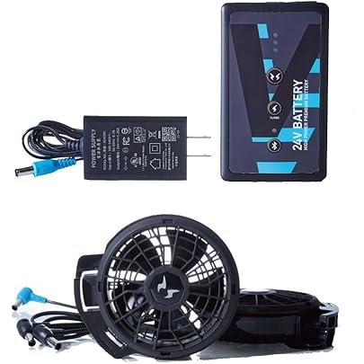 Amazon.co.jp: [サンエス] 作業着 空調風神服 24V仕様リチウムイオン