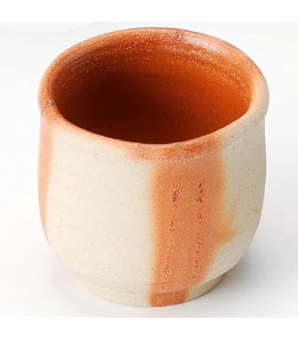 Amazon.co.jp: 【骨董茶道具】古い備前焼古備前窯印有舟徳利高さ約37