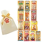 犬 プレゼント 誕生日 おやつ チョイあげ 全１３種 文面自由のオリジナルメッセージカード付き！ 小型犬 超小型犬 犬の誕生日プレゼント ギフト わんわん (おめでとう タグ付き)