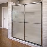 バスコデラックス42 " to 44インチフレームスライドガラスドアObscureガラス 7150-44TRNSV 1