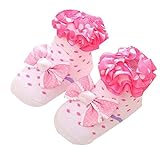 0-1歳新生児レースソックスステレオソックスフロアソックス