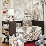 Jetson 3 Piece Baby Crib Bedding Set by Glenna Jean by Glenna Jean [並行輸入品]
